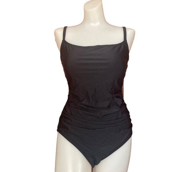 Eomenie Other - Eomenie Women's One Piece Swimsuit Tummy Control,1 Piece Swimsuit, SIZE L, Black
